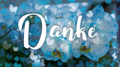 Vielen Dank – danke dir