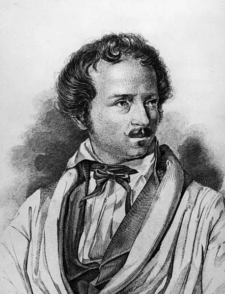 Willibald Alexis um 1840