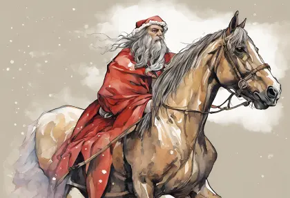 St. Martin auf einem Pferd