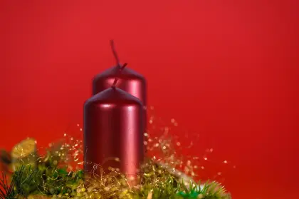 Adventskerzen zaubern eine besinnliche Stimmung