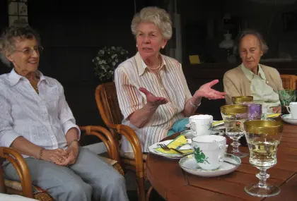 Senioren beim Kaffeekränzchen