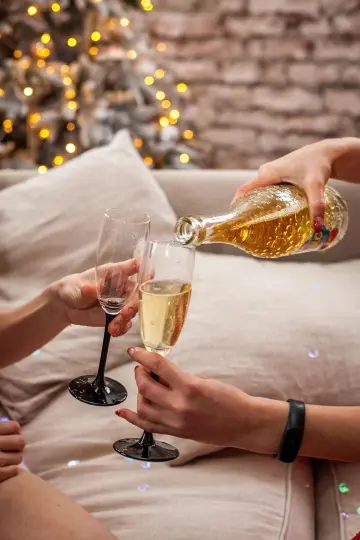 Champagner genießen