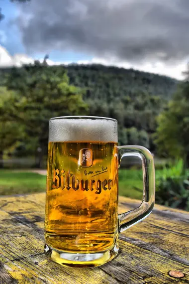 Ein kühles Glas Bier