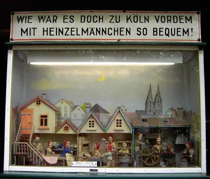 Heinzelmännchen-Diorama