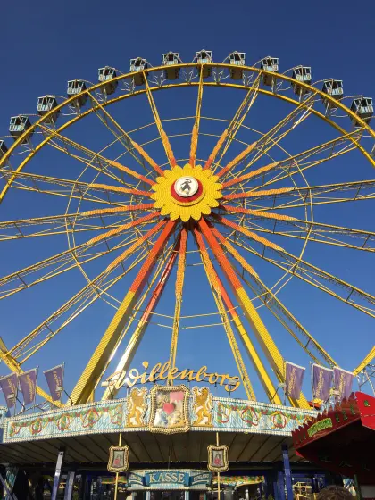 Riesenrad auf dem Crailsheimer Volksfest