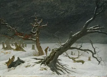 Winter – Bild von Caspar David Friedrich