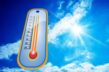 Hitzwelle im Sommer