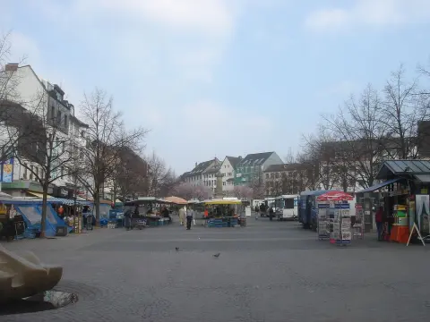 Marktplatz von Siegburg