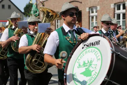 Blaskapelle beim Festumzug